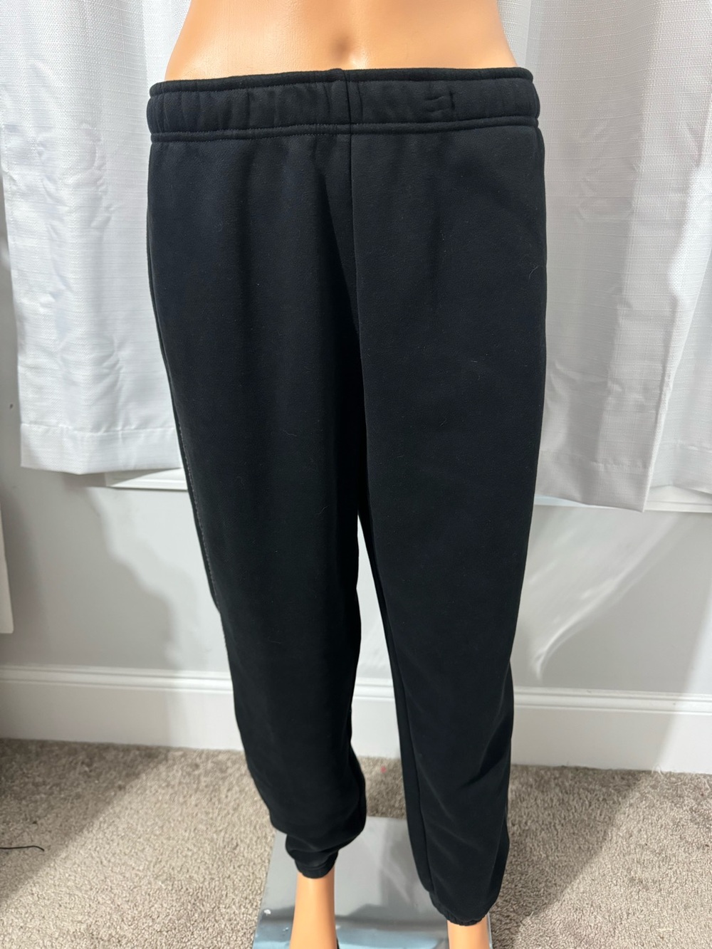 Cool Ugg black classic sweatpants whipstitch pockets lined new